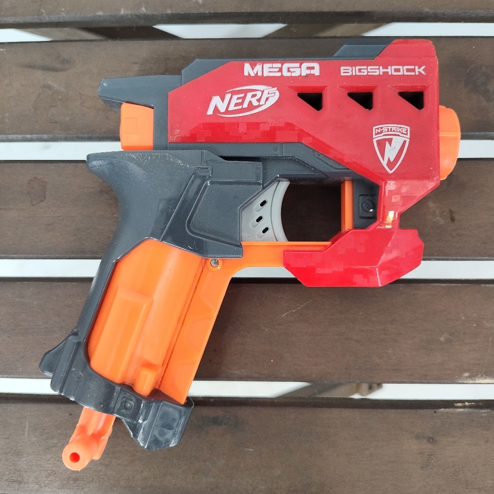 Nerf Mega BigShock Blaster - Red and Orange
